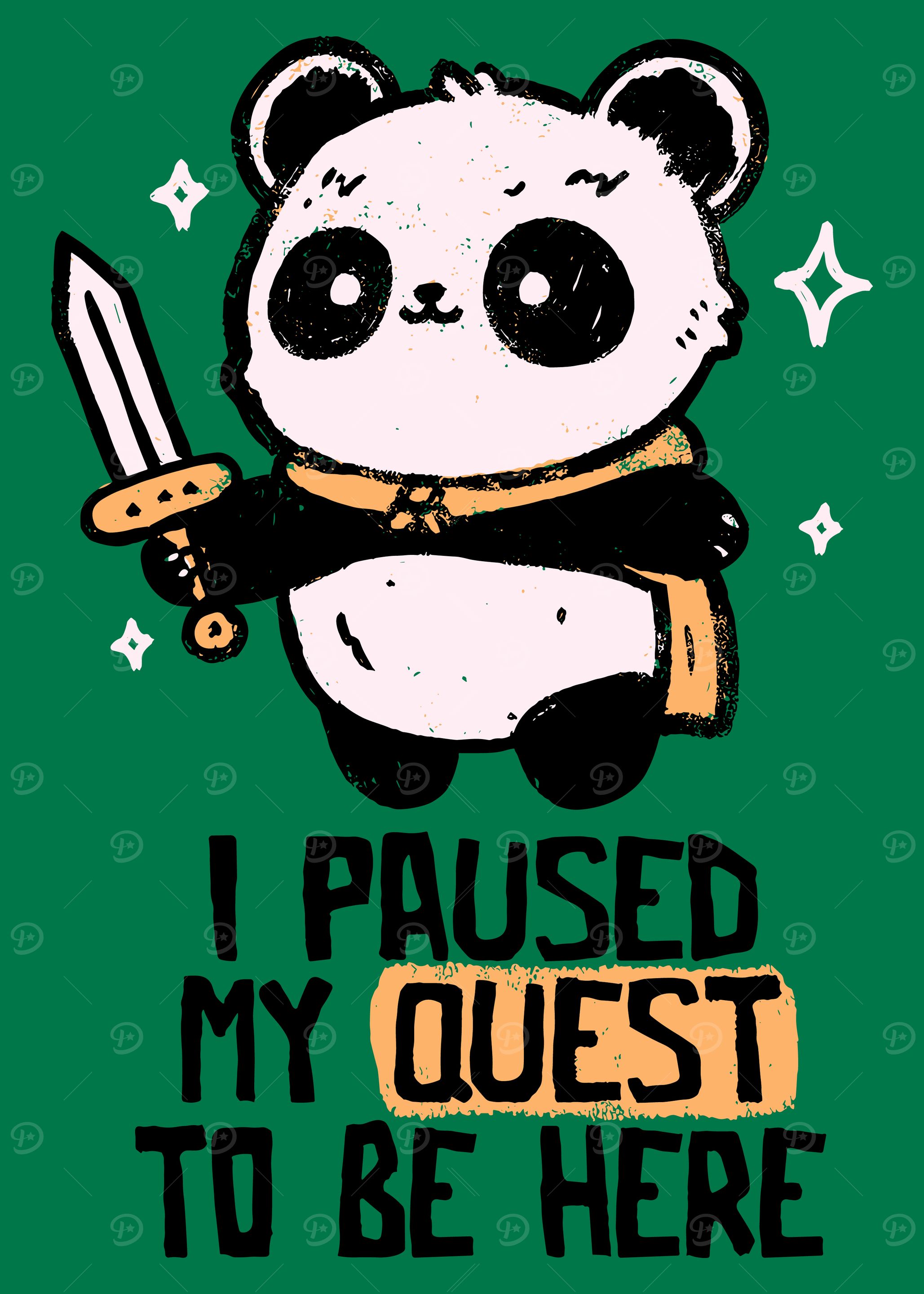 Panda Warrior Paused Quest