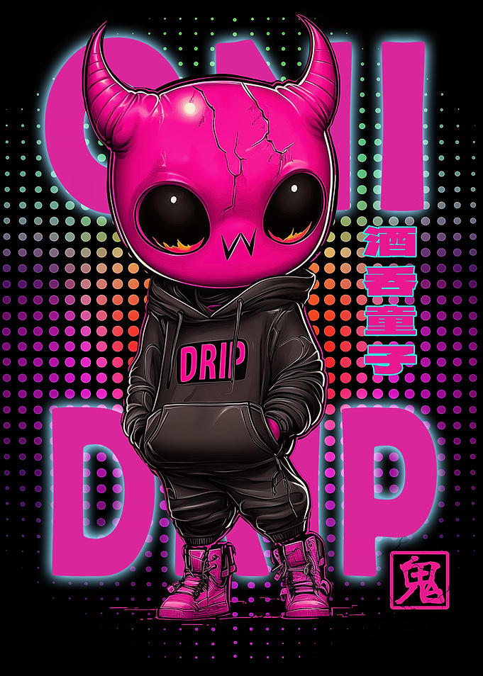 Oni Drip - Chibi Style