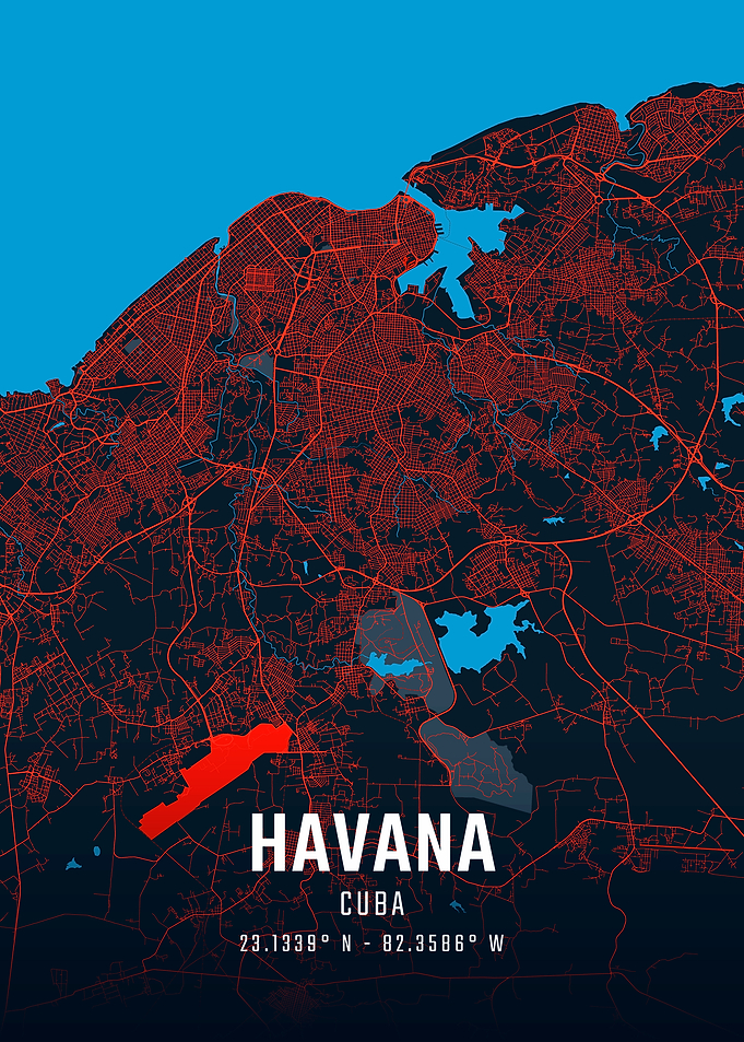 Havana City Map
