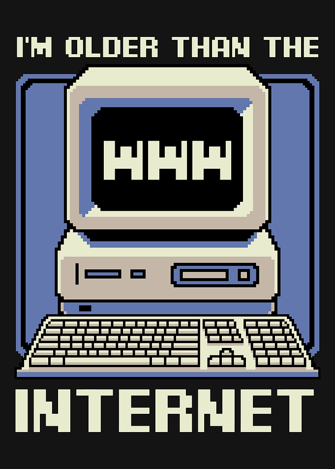 Retro Computer 'I'm Older Than...'