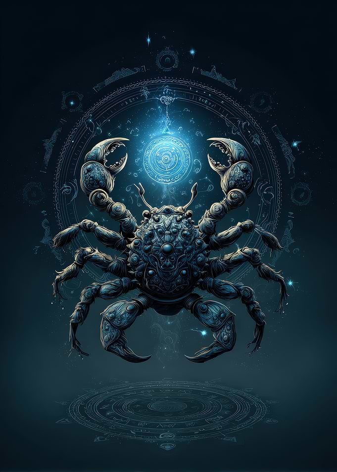 Cosmic Cancer Zodiac Sign