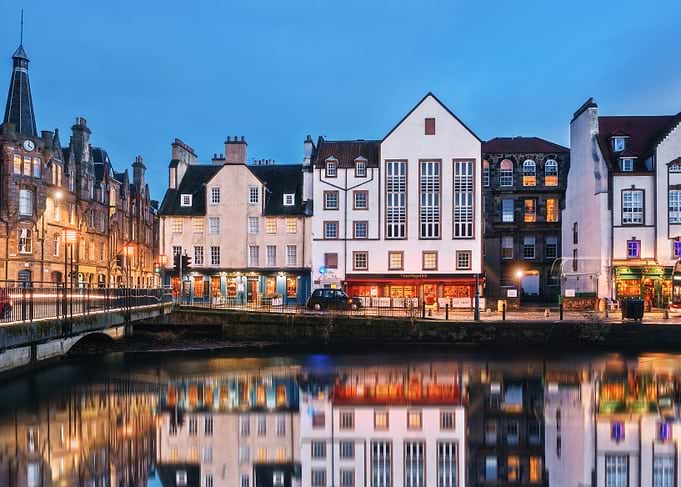 Leith, Edinburgh at Dusk