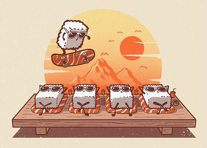 Sushi Summer Vacation