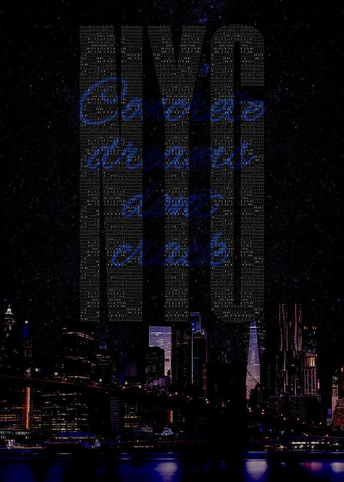 NYC Concrete Dreams - Dark Edition