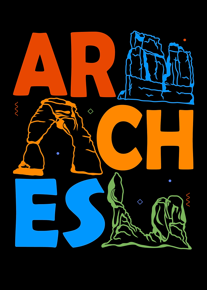 Arches National Park Souvenir Moab Utah Arches