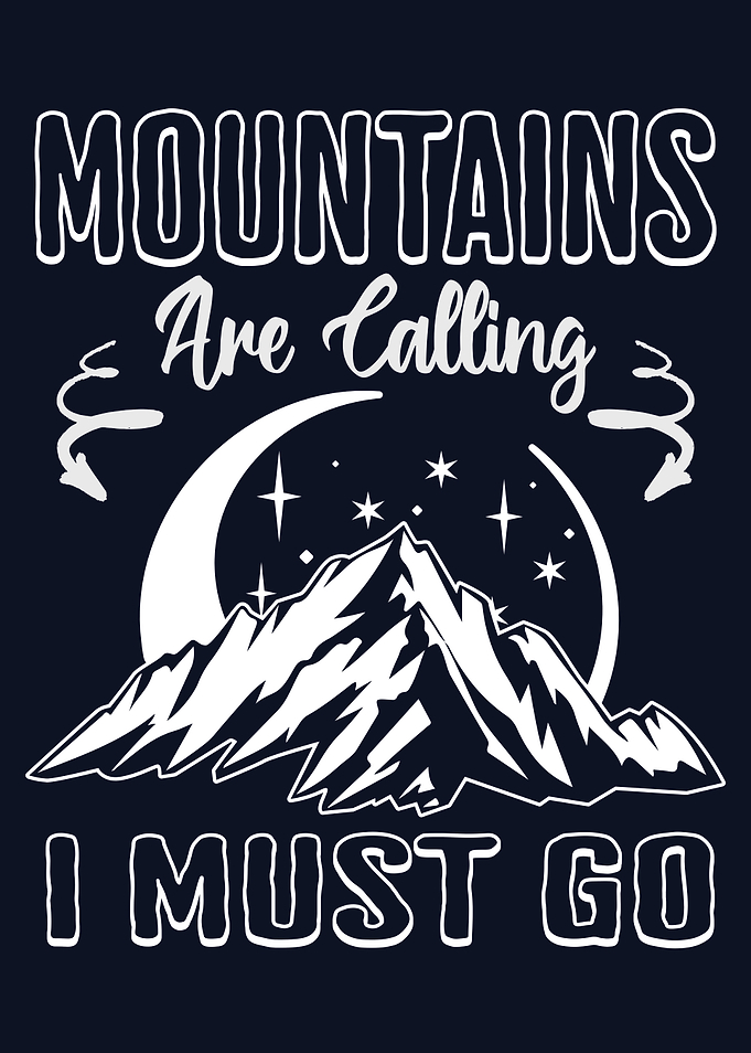 Mountains Are Calling Hiking Nature Adventure