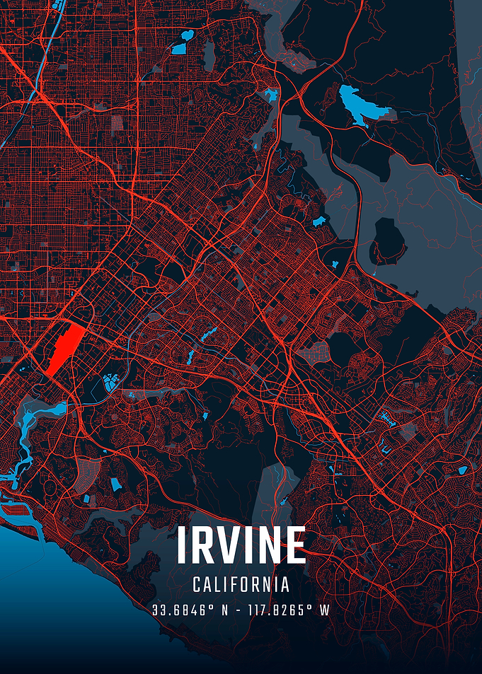 Irvine City Map