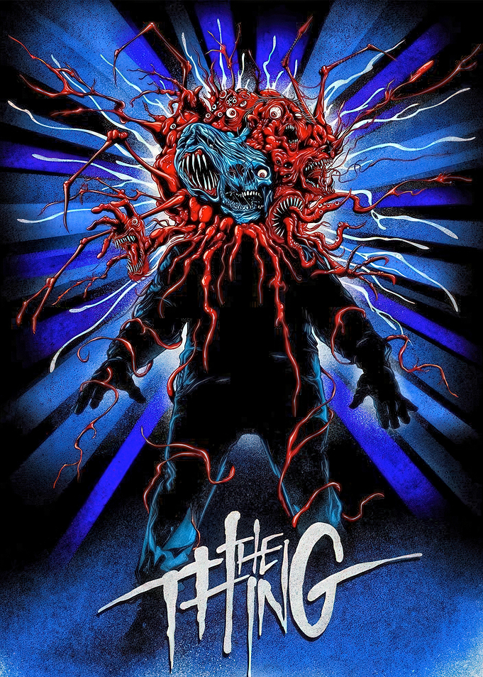 The Thing Movie Poster Art