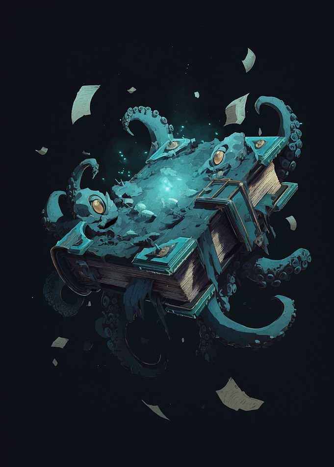 Mystical Octopus Book