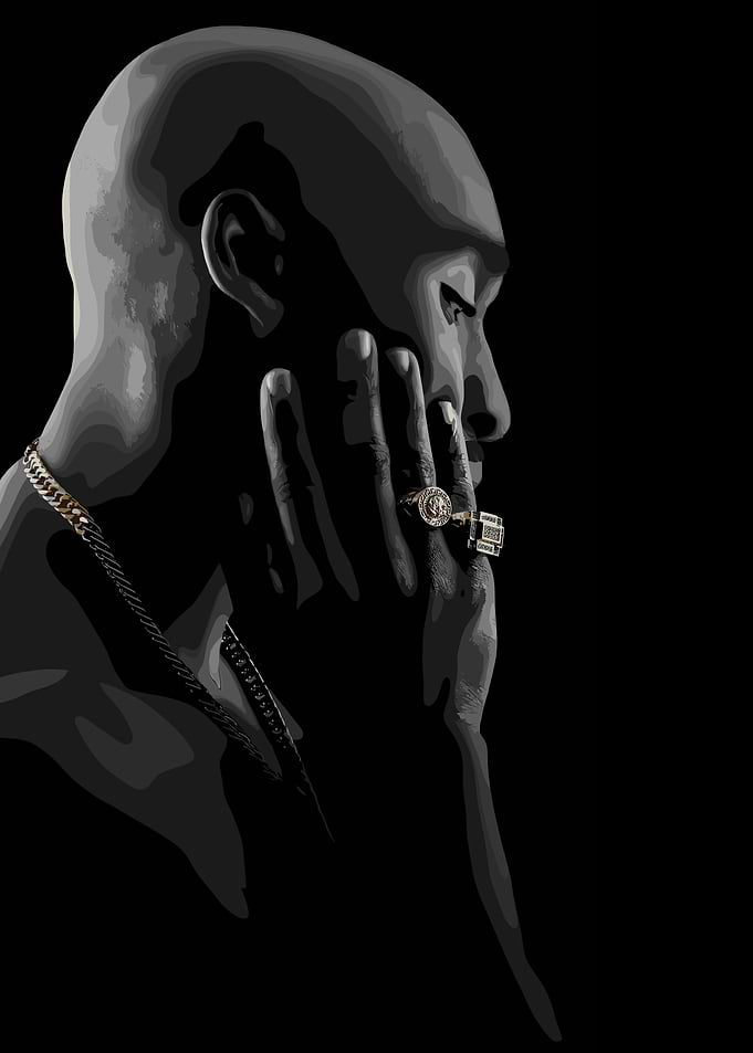 Tupac Shakur Portrait