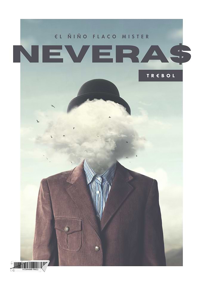 Surreal Cloud Head Man