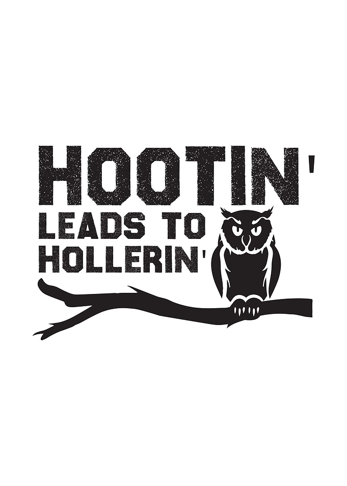 Hootin' Leads to Hollerin' Owl Design