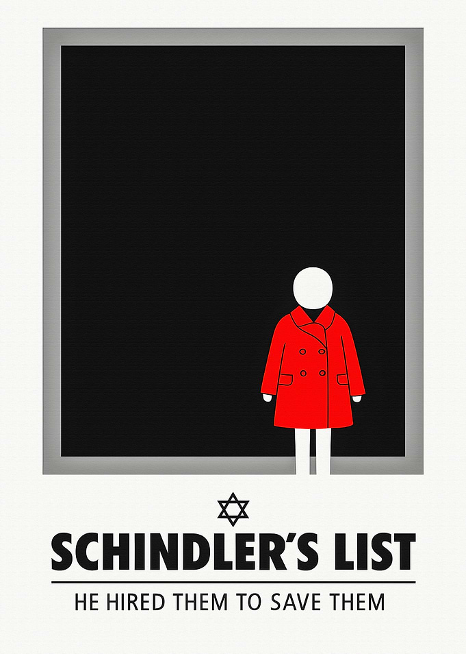 Schindler's List Minimalist Poster