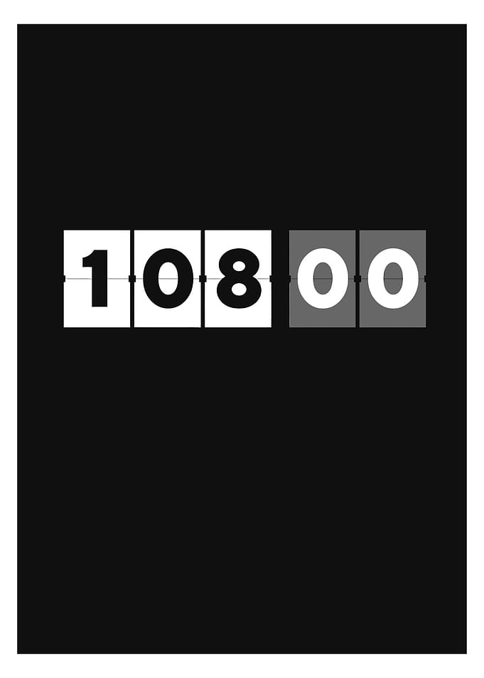 10800 Counter Display