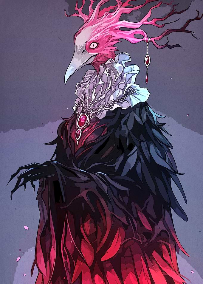 Elegant Bird Creature