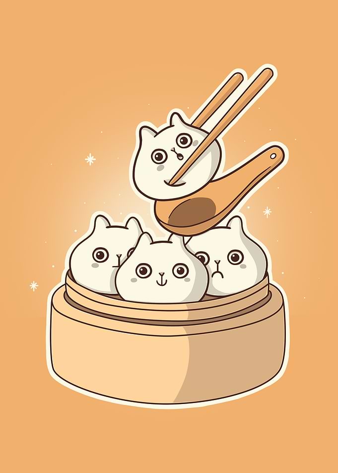 Dumplings meow