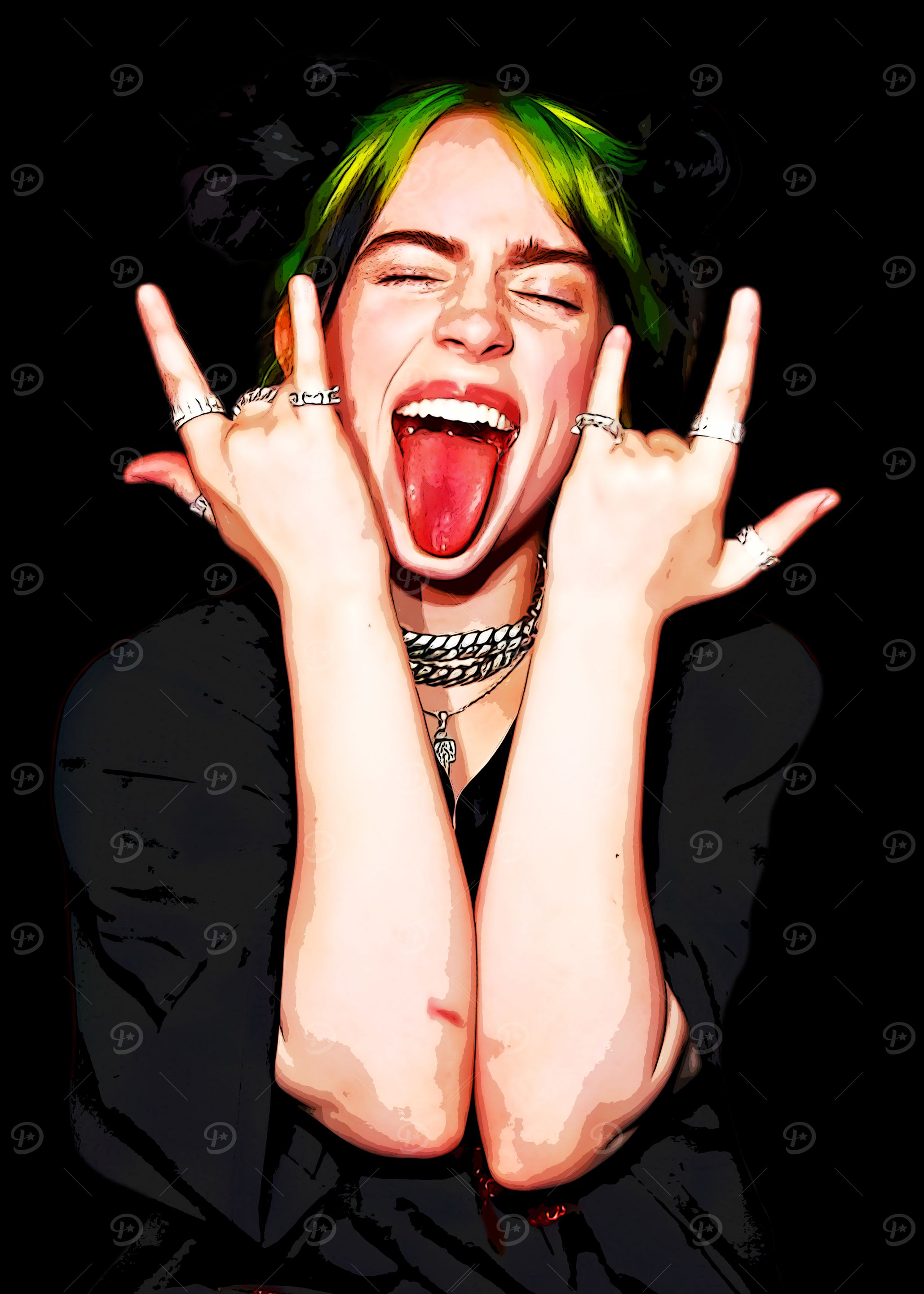 Billie Eilish Rock On