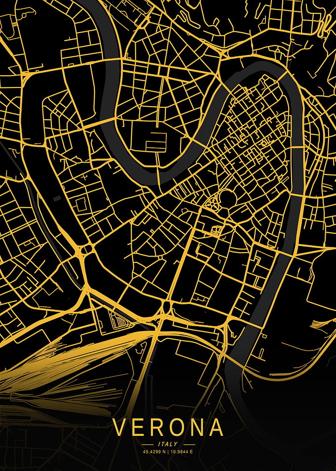 Golden Verona City Map