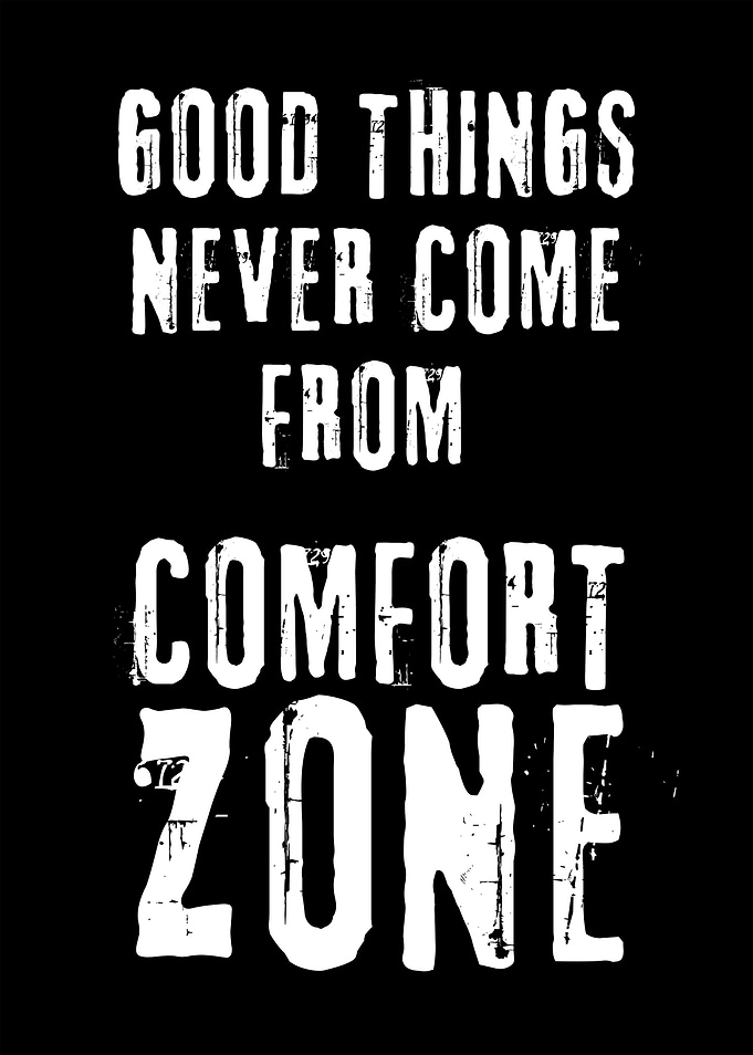 Comfort Zone Motivational Quote