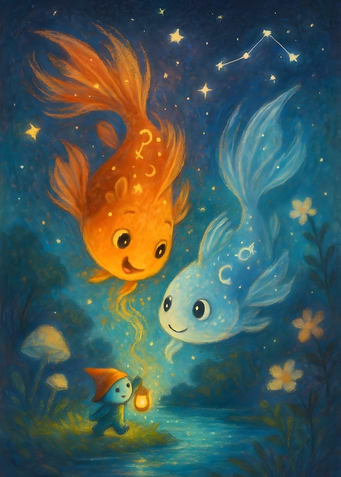 Celestial Koi Encounter