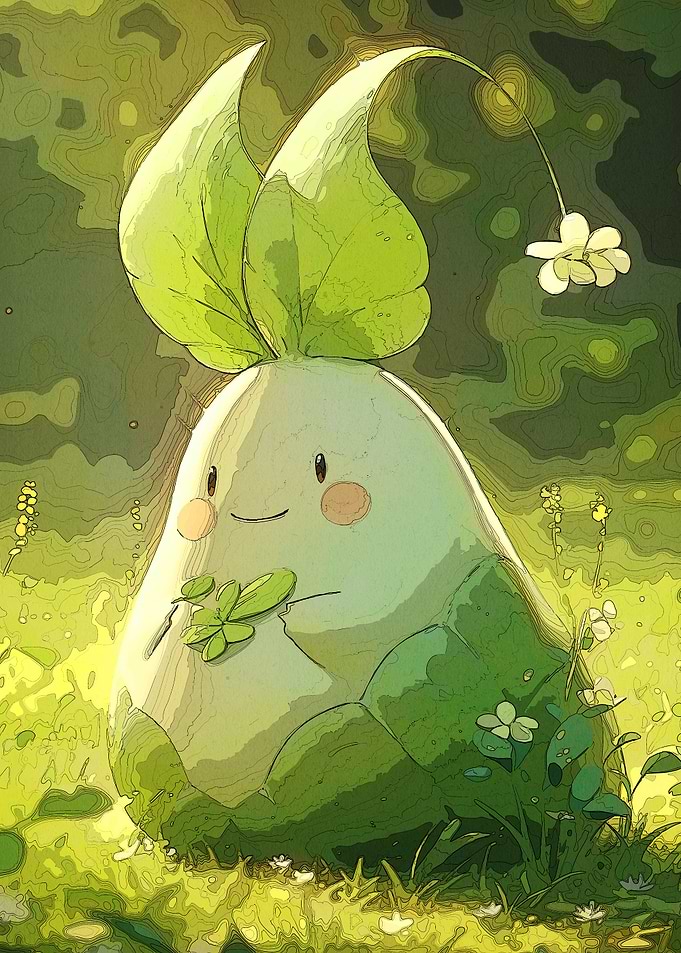 Cute Budew Animal Nature