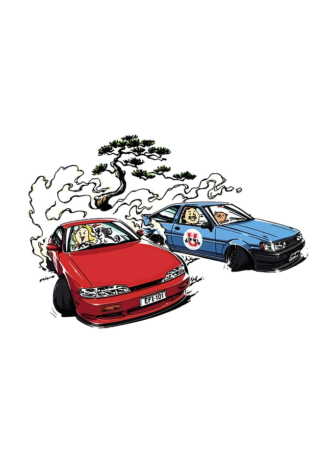 Cars Drifting