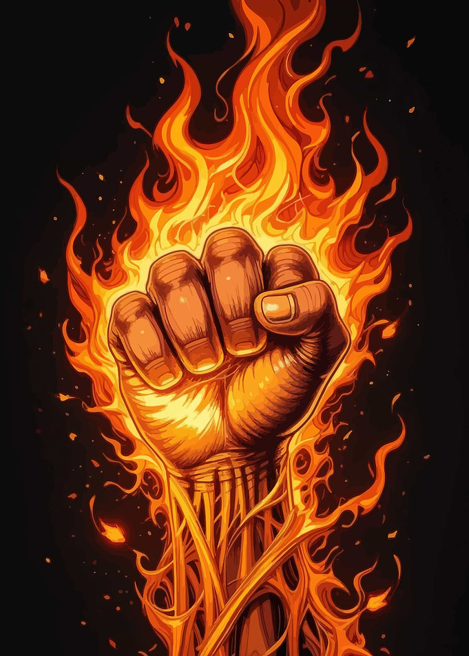 Fiery Fist of Power