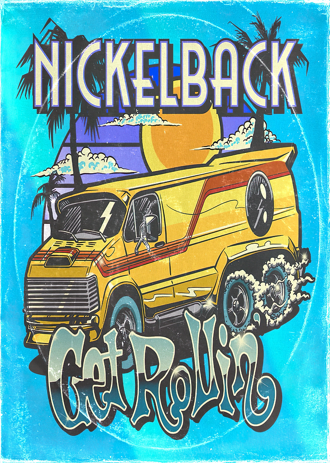 Nickelback Get Rollin' Album Cover Art