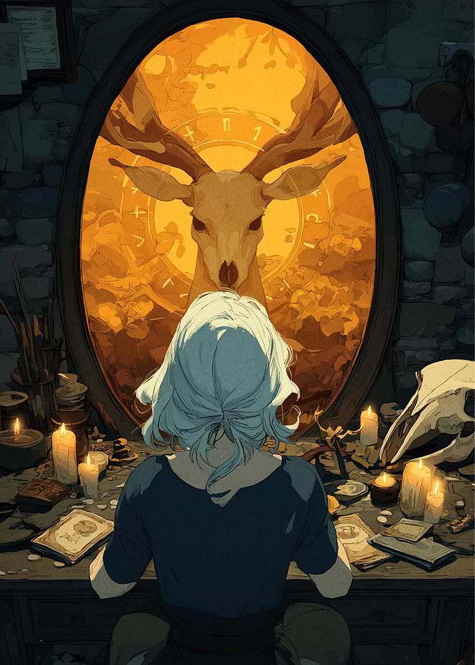 Divination Deer Spirit