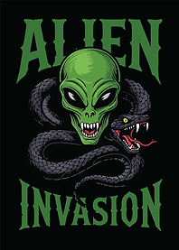 Alien Invasion with Snake