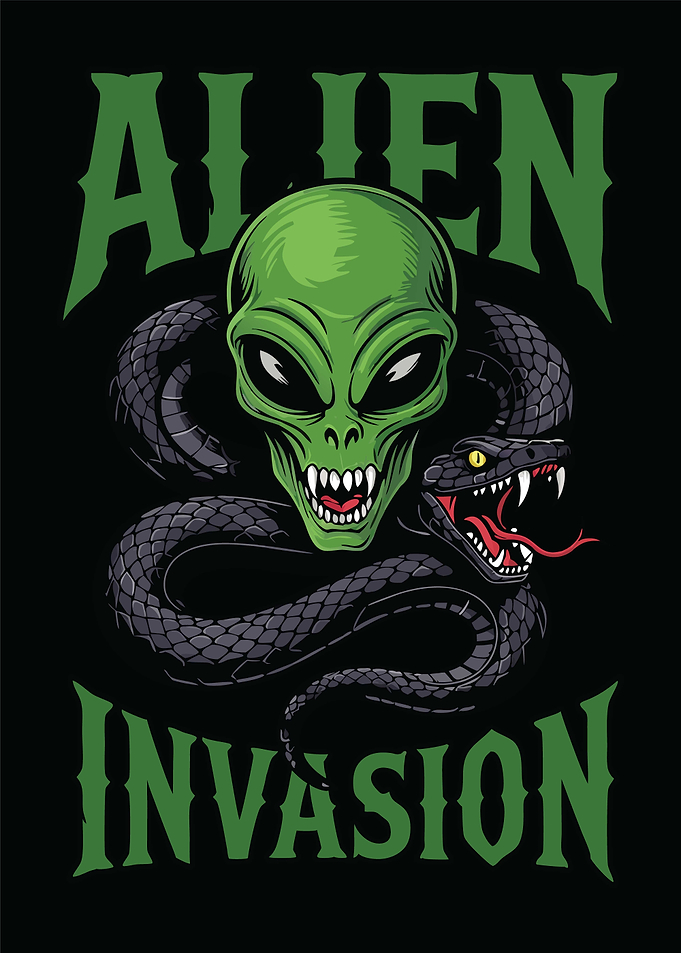 Alien Invasion with Snake