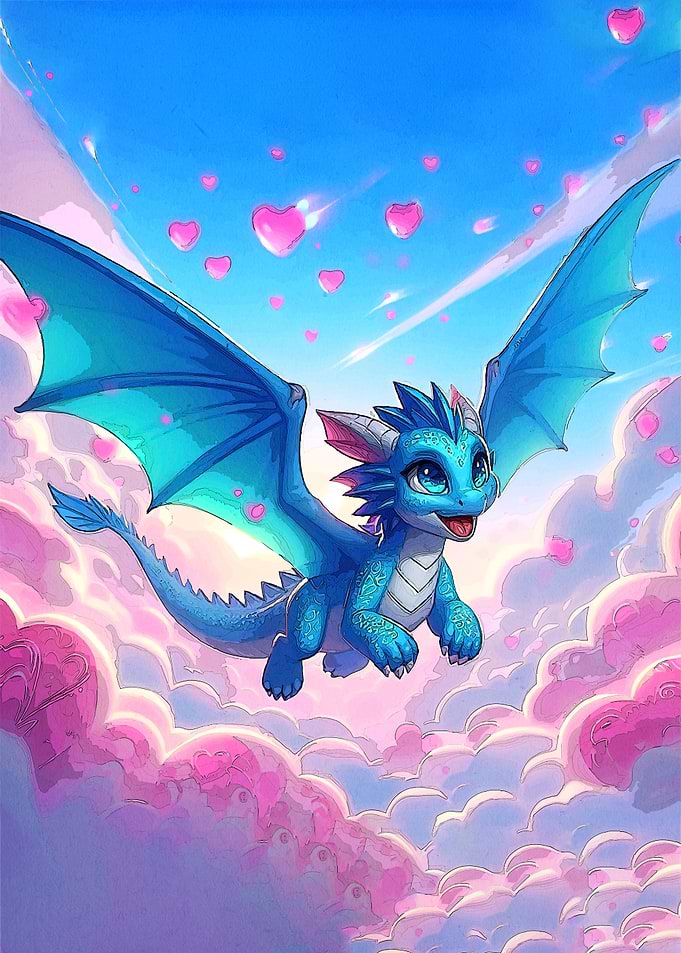 Blue Dragon Hearts