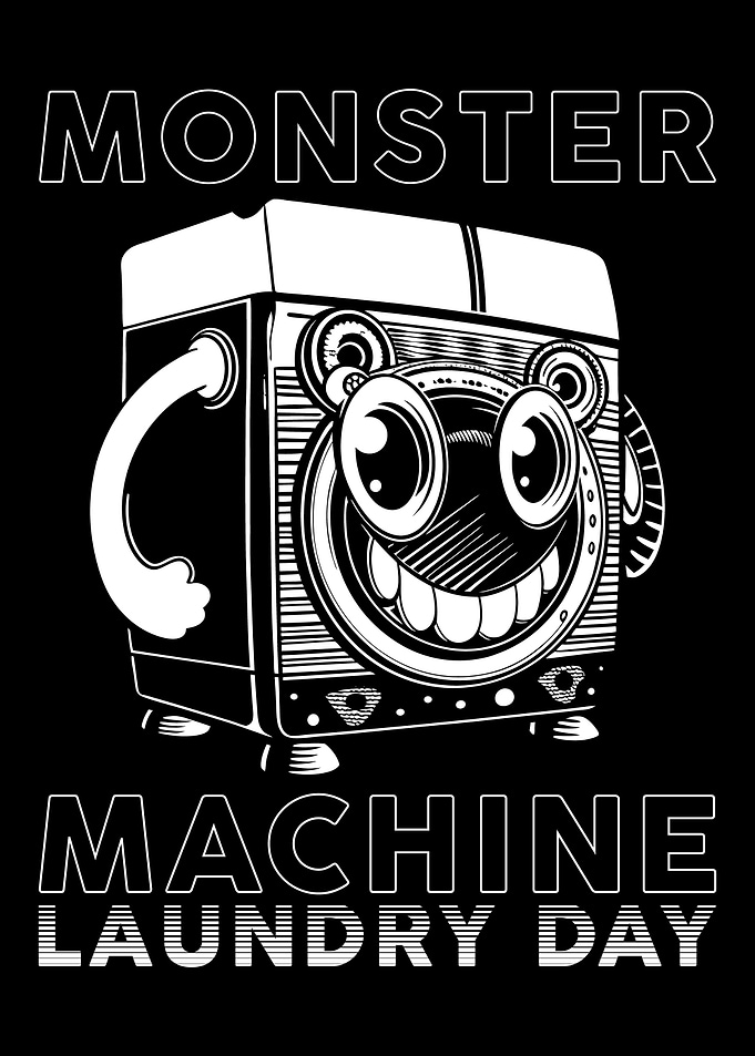 Monster Machine Laundry Day