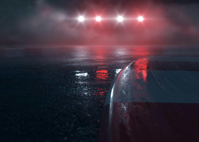 Wet Racing Track