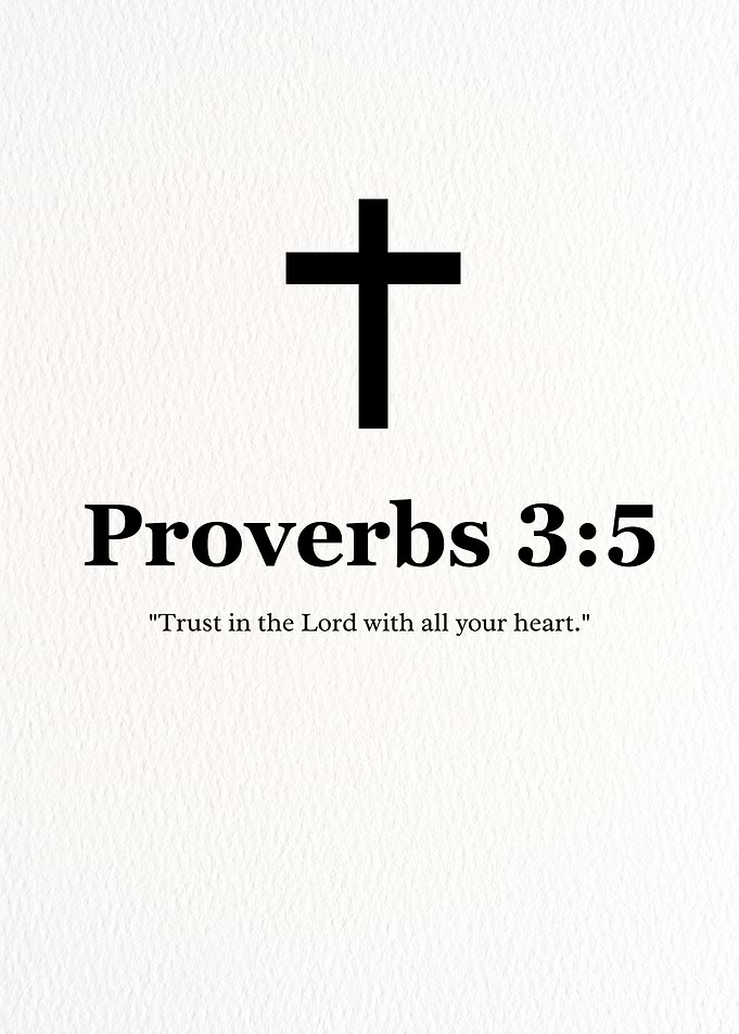 Proverbs 3:5