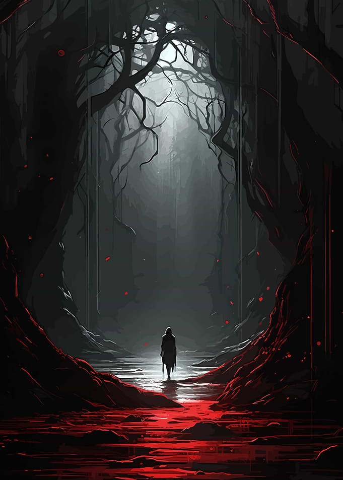 FANTASY Dark Forest Wanderer