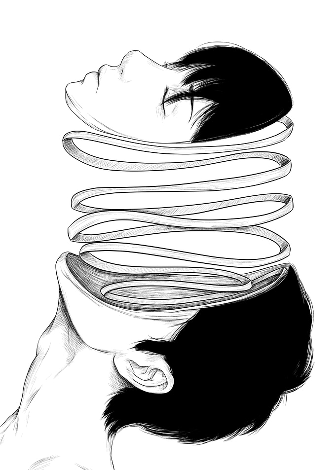 Unraveled face