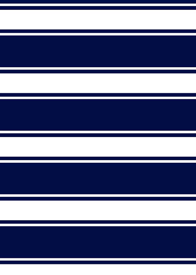 Navy and White Horizontal Stripes