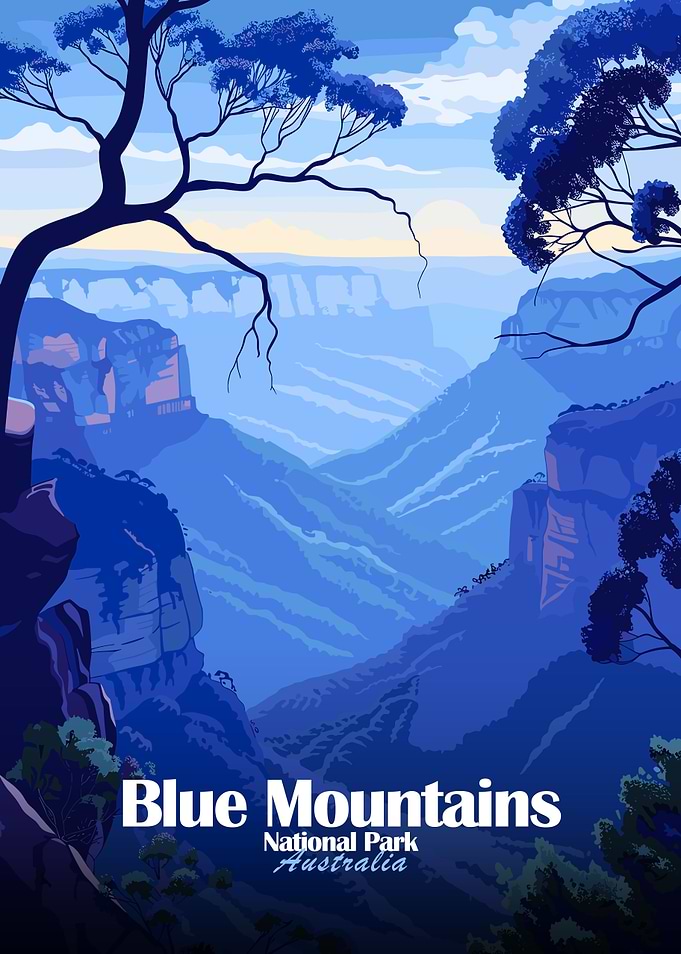 Blue Mountains National Park Australia