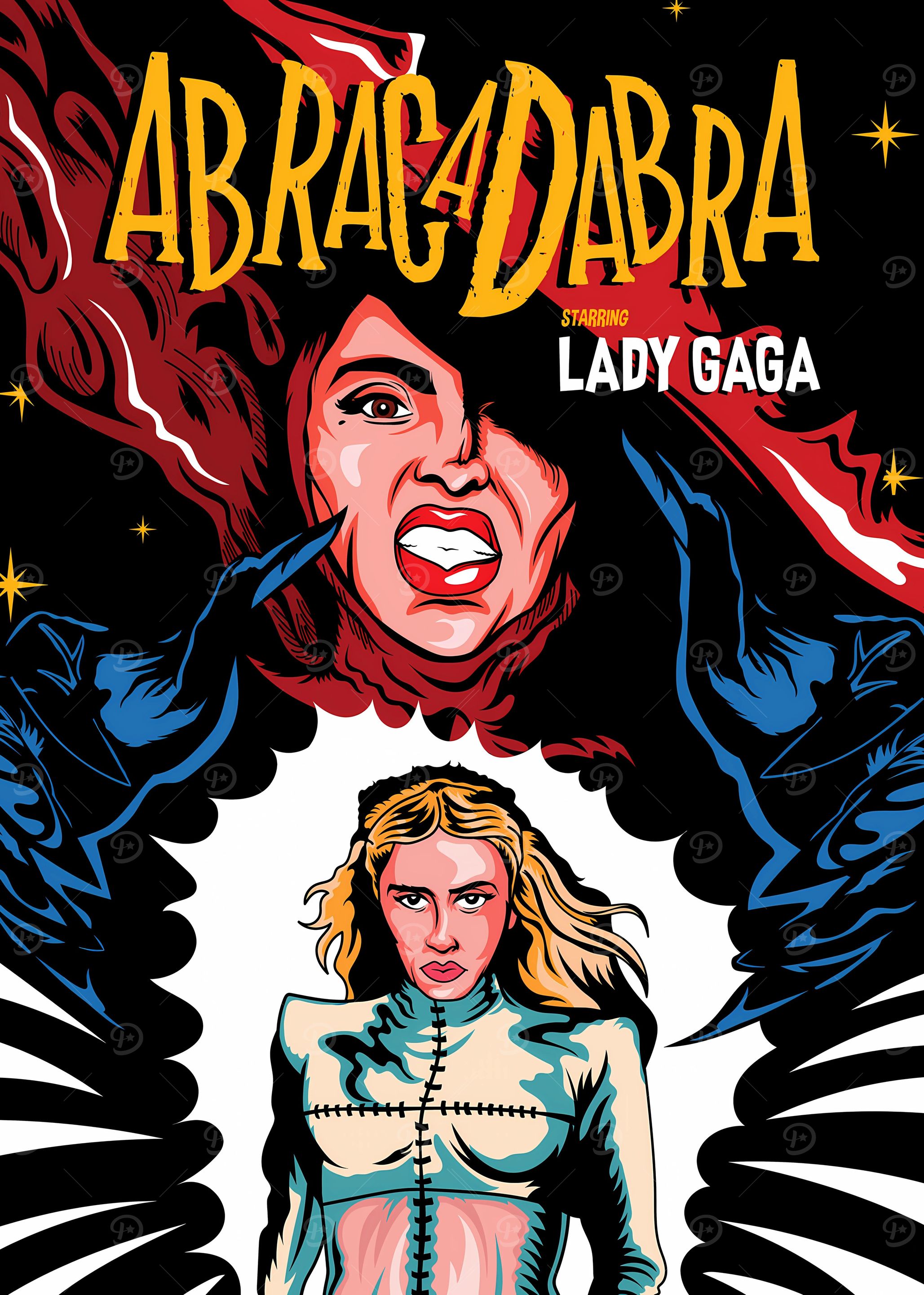 Abracadabra Starring Lady Gaga Art