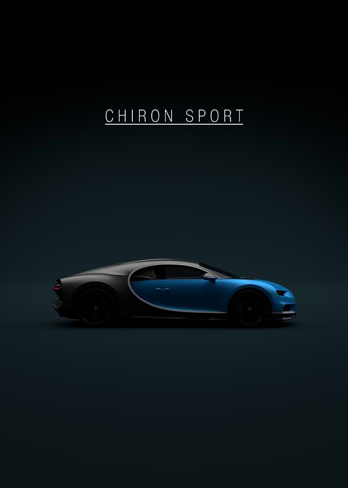 Bugatti Chiron Sport - Blue