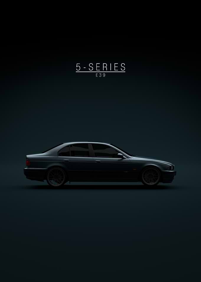 BMW 5-Series E39 Dark Minimalist