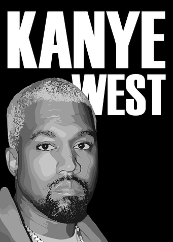 Kanye West Portrait