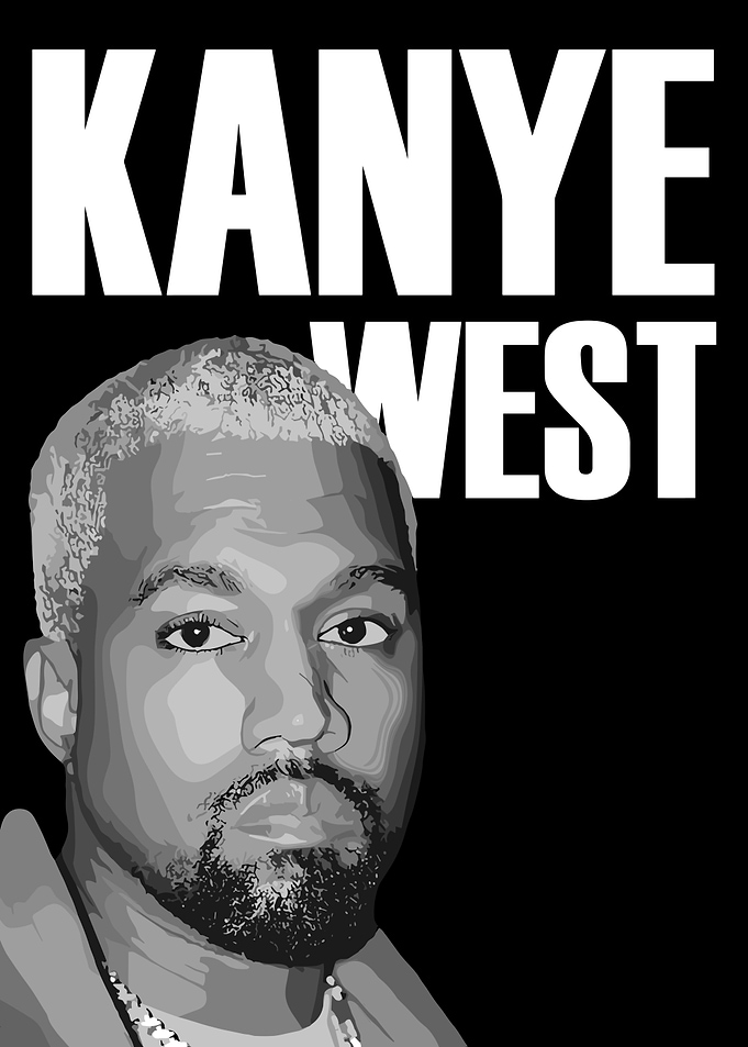 Kanye West Portrait