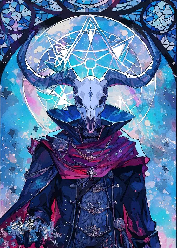 Mystical Figure Skull Mask