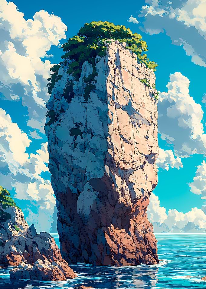 Island Rock Formation