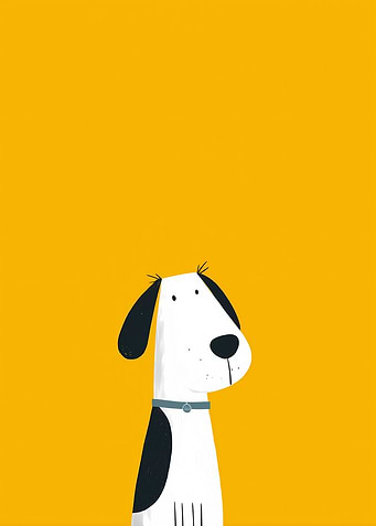 Dog Logic – Minimal Funny Dog Poster
