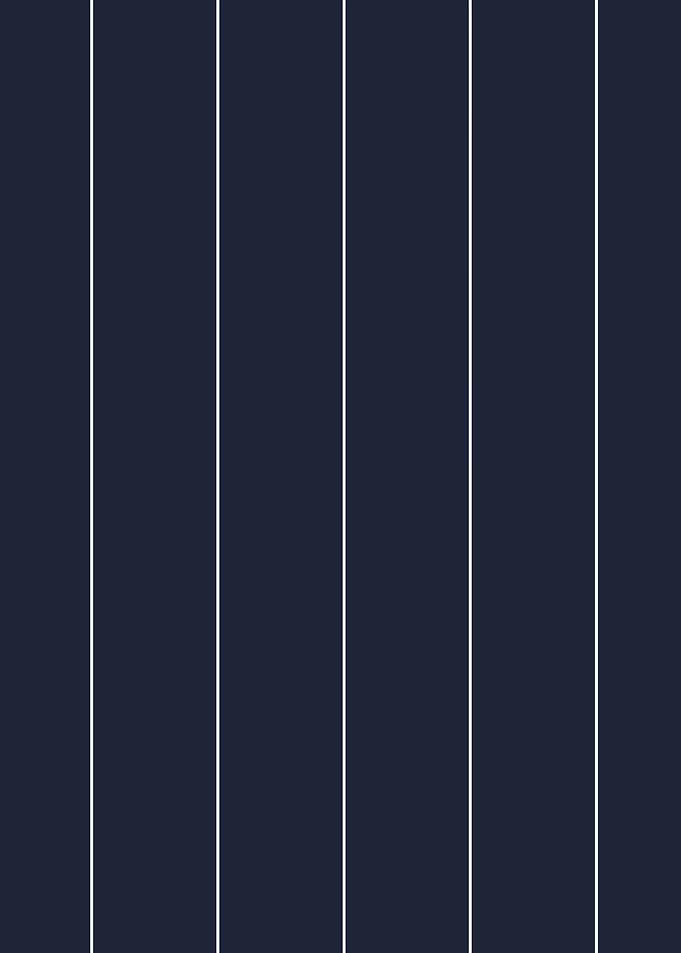 Navy and White Vertical Stripes