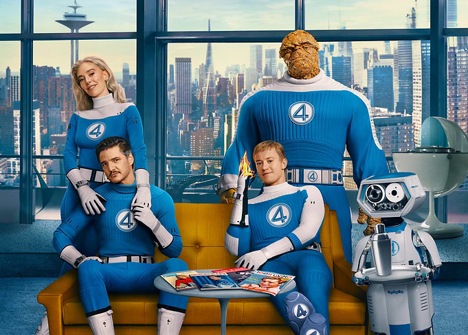 Fantastic Four: First Steps Family Portrait