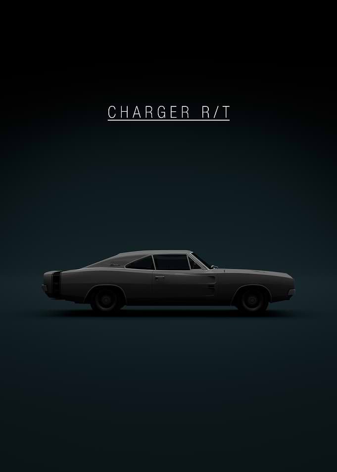 Dodge Charger RT 1969 - Grey